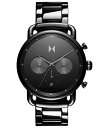 yz GuCGeB[ Y rv ANZT[ Men's Chronograph Blacktop Ceramic Bracelet Watch 47mm Black