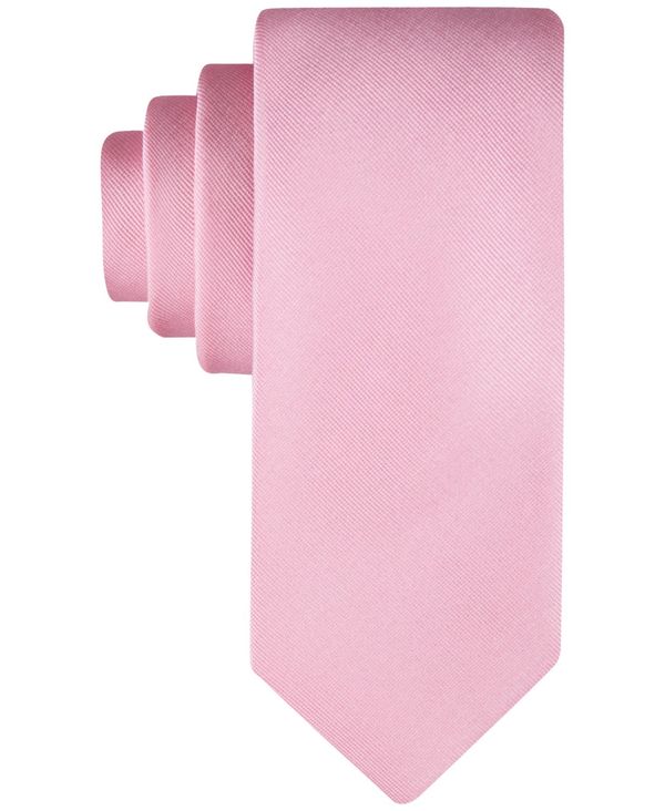 カルバン・クライン ネクタイ 【送料無料】 カルバンクライン メンズ ネクタイ アクセサリー Men's Solid Tie Pink