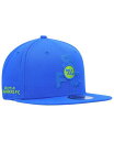 【送料無料】 ニューエラ メンズ 帽子 アクセサリー Men 039 s Blue Seattle Sounders FC Kick Off 59FIFTY Fitted Hat Blue