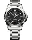 yz rNgmbNX Y rv ANZT[ Swiss Army Men's Automatic I.N.O.X. Stainless Steel Bracelet Watch 43mm Black