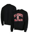 【送料無料】 チャンピオン メンズ パーカー・スウェット アウター Men's Black NC State Wolfpack High Motor Pullover Sweatshirt Black(4)