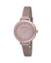 【送料無料】 ローラアシュレイ レディース 腕時計 アクセサリー Women 039 s Glitz Sparkle Dial Spray Pink Alloy Mesh Band Watch 36mm Pink