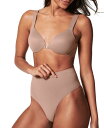 【送料無料】 スパンク レディース パンツ アンダーウェア Women's EcoCare Shaping Thong Underwear 40048R Caf...