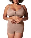 【送料無料】 スパンク レディース パンツ アンダーウェア Women's EcoCare Shaping Boyshort Underwear 40049R Cafe Au Lait