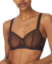 ダナ・キャラン 【送料無料】 ダナ キャラン ニューヨーク レディース ブラジャー アンダーウェア Sheers Strapless Mesh Bra DK4939 Java