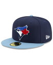 【送料無料】 ニューエラ レディース 帽子 アクセサリー Toronto Blue Jays Authentic Collection 59FIFTY-FITT...