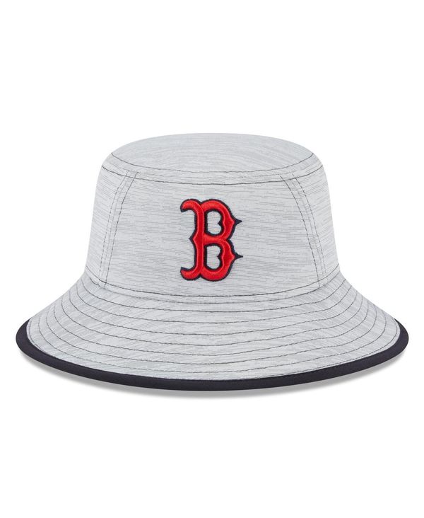 楽天ReVida 楽天市場店【送料無料】 ニューエラ メンズ 帽子 アクセサリー Men's Gray Boston Red Sox Game Bucket Hat Gray
