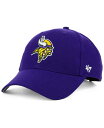 【送料無料】 47ブランド レディース 帽子 アクセサリー Minnesota Vikings MVP Cap Purple