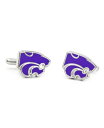 【送料無料】 カフリンクス メンズ カフスボタン アクセサリー Kansas State University Wildcats Cufflinks Purpl...