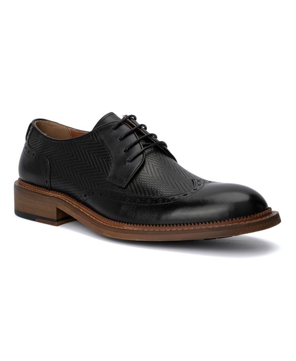 【送料無料】 ビンテージファンドリー メンズ オックスフォード シューズ Men's Clark Lace-Up Oxfords Black
