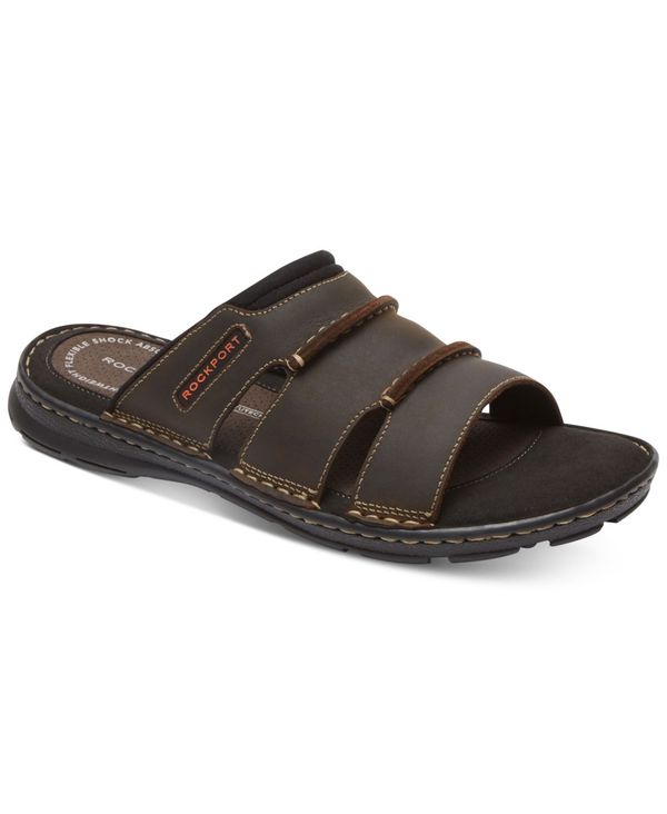 yz bN|[g Y T_ V[Y Men's Darwyn Slide Sandals Brown II