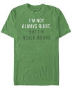 【送料無料】 フィフスサン メンズ Tシャツ トップス Men's Never Wrong Short Sleeve Crew T-shirt Kelly Heather(4)
