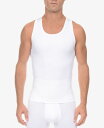 【送料無料】 ツーイグジスト メンズ タンクトップ トップス Men's Shapewear Form Tank Top White