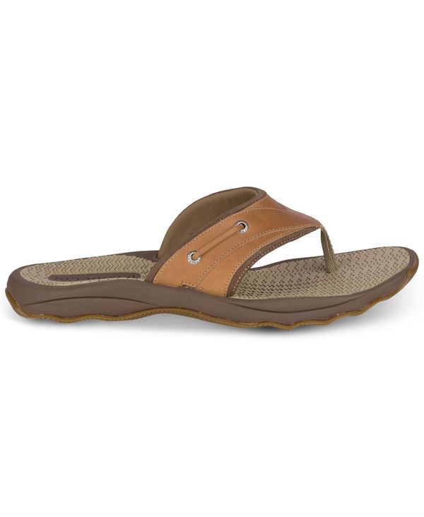 スペリー メンズ シューズ サンダル Sperry Men's Outerbanks Thong Sandals Tan タン