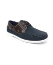 【送料無料】 アカデミクス メンズ デッキシューズ シューズ Men's Marina Lace-Up Boat Shoes Navy