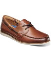 【送料無料】 フローシャイム メンズ デッキシューズ シューズ Men's Atlantic Moccasin Toe Boat Shoes Cognac