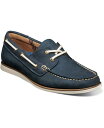 yz t[VC Y fbLV[Y V[Y Men's Atlantic Moccasin Toe Boat Shoes Navy