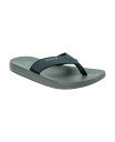 【送料無料】 ハーレー メンズ サンダル シューズ Men's Crest Tier Flip Flop Sandals Gray, Black