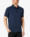【送料無料】 ケネスコール メンズ ポロシャツ トップス Men's Performance Button Polo Navy