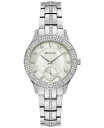 yz uo fB[X rv ANZT[ Women's Phantom Crystal Stainless Steel Bracelet Watch 31mm Silver