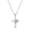 yz W[j xj[j fB[X lbNXE`[J[Ey_ggbv ANZT[ Gianni Bernini Cubic Zirconia Dove Cross Pendant Necklace (0.76 ct. t.w.) in Sterling Silver Sterling Silver