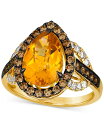 【送料無料】 ル ヴァン レディース リング アクセサリー Cinnamon Citrine (2-7/8 ct. t.w.) & Diamond (7/8 c...