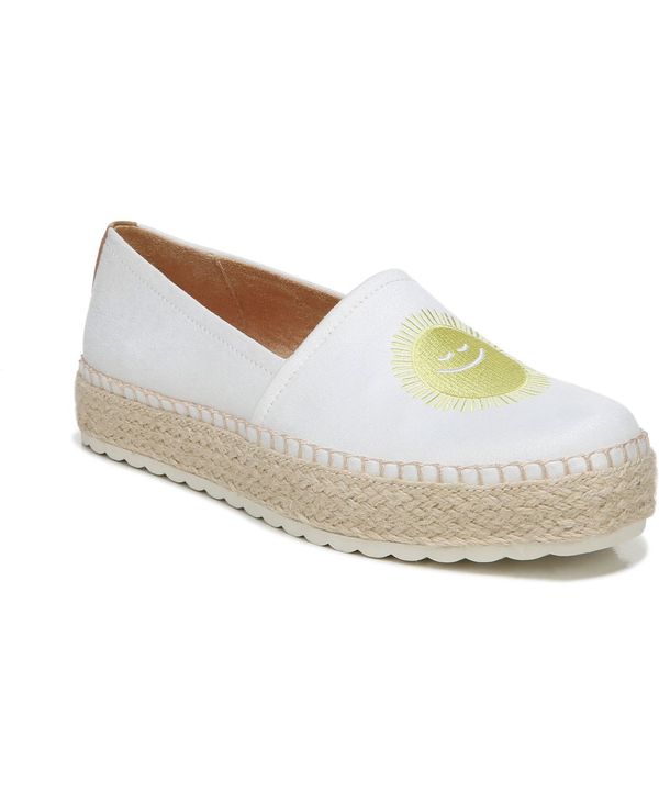 【送料無料】 ドクター・ショール レディース スニーカー シューズ Women's Sunray Espadrilles White Sun Canvas