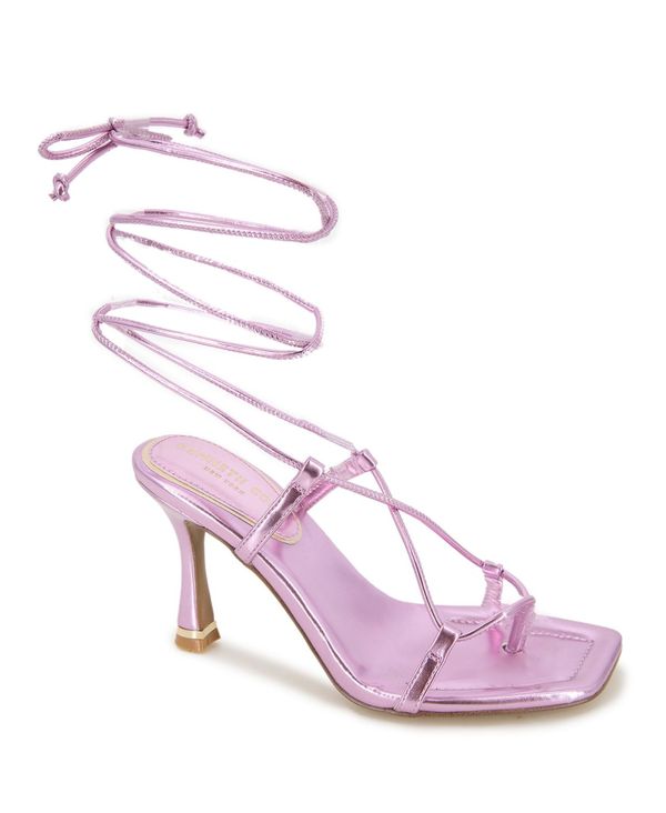 【送料無料】 ケネスコール レディース サンダル シューズ Women's Belinda Dress Sandals Lavender- Polyester, Textile