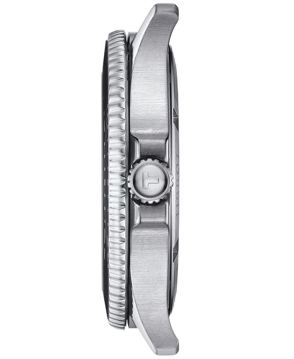 【送料無料】 ティソット メンズ 腕時計 アクセサリー Men's Swiss Seastar 1000 Stainless Steel Bracelet Watch 40mm No Color