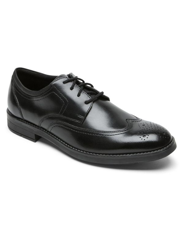 【送料無料】 ロックポート メンズ スニーカー シューズ Men's Bryant Wingtip Shoes Black