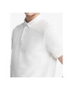 【送料無料】 カルバンクライン メンズ シャツ トップス Men's Pique Solid Polo Brilliant White