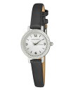 yz [AVC fB[X rv ANZT[ Women's Coin Edge Bezel Black Polyurethane Strap Watch 26mm Black