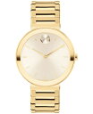 モバド 【送料無料】 モバド レディース 腕時計 アクセサリー Women's Bold Horizon Swiss Quartz Ionic Plated Light Gold-Tone 2 Steel Watch 34mm Gold-Tone