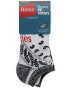 【送料無料】 ヘインズ レディース 靴下 アンダーウェア Women's 6-Pk. Originals Ultimate No-Show Socks Assorted