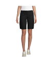 【送料無料】 ランズエンド レディース ハーフパンツ ショーツ ボトムス School Uniform Women 039 s Active Chino Shorts Black