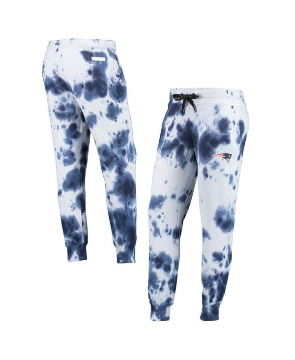 【送料無料】 ダナ キャラン ニューヨーク レディース カジュアルパンツ ボトムス Women 039 s White, Navy New England Patriots Melody Tie-Dye Jogger Pants White, Navy