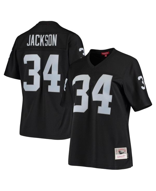 【送料無料】 ミッチェル&ネス レディース シャツ トップス Women's Bo Jackson Black Las Vegas Raiders 1988 Legacy Replica Jersey Black
