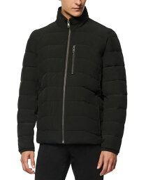 【送料無料】 マークニューヨーク メンズ ジャケット・ブルゾン アウター Men's Carlisle Stretch Packable Moto Jacket Black