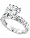 【送料無料】 バッジェリーミシュカ レディース リング アクセサリー Certified Lab Grown Diamond Engagement Ring (6 ct. t.w.) in 14k White Gold White Gold