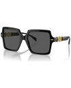 【送料無料】 ヴェルサーチ レディース サングラス・アイウェア アクセサリー Women's Sunglasses, VE4441 Black