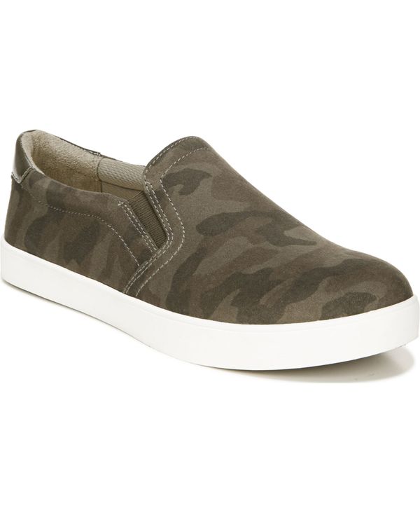 【送料無料】 ドクター・ショール レディース パンプス シューズ Women's Madison Slip-ons Olive Camo Microfiber