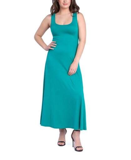 【送料無料】 24セブンコンフォート レディース ワンピース トップス Women's Relaxed Sleeveless Tunic A-Line Long Dress Green 【送料無料】 24セブンコンフォート レディース ワンピース トップス Women's Relaxed Sleeveless Tunic A-Line Long Dress Green