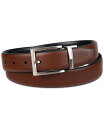 【送料無料】 アルファニ メンズ ベルト アクセサリー Men's Tonal-Buckle Belt, Created for Macy's Cognac/b...