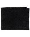 yz JoNC Y z ANZT[ Men's RFID Passcase Wallet Black