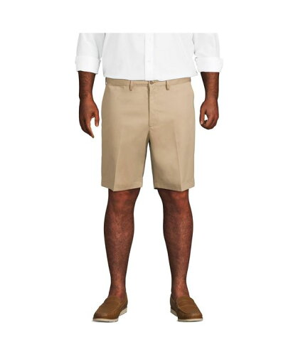 【送料無料】 ランズエンド メンズ ハーフパンツ・ショーツ ボトムス Men's Big and Tall Comfort Waist 9 Inch No Iron Chino Shorts Khaki 【送料無料】 ランズエンド メンズ ハーフパンツ・ショーツ ボトムス Men's Big and Tall Comfort Waist 9 Inch No Iron Chino Shorts Khaki