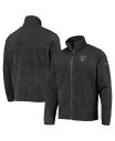 【送料無料】 コロンビア メンズ ジャケット・ブルゾン アウター Men's Charcoal Milwaukee Brewers Full-Zip Flanker Jacket Charcoal