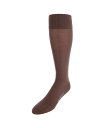 【送料無料】 トラファルガー メンズ 靴下 アンダーウェア Sutton Fine Merino Wool Solid Color Ribbed Socks Brown(4)