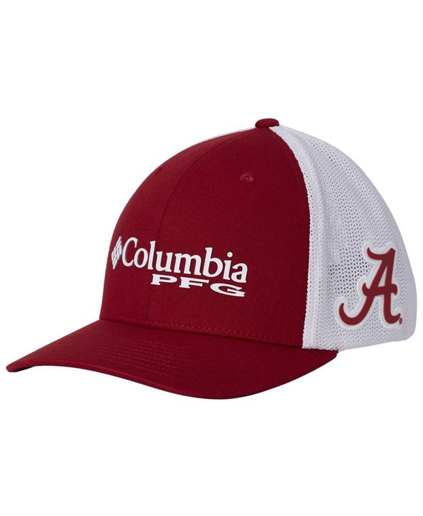 楽天ReVida 楽天市場店【送料無料】 コロンビア メンズ 帽子 アクセサリー Alabama Crimson Tide PFG Stretch Fitted Cap Crimson