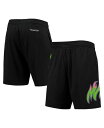 【送料無料】 ミッチェル&ネス メンズ ハーフパンツ・ショーツ ボトムス Men's Black Miami Heat Hardwood Classics Color Bomb Energy Shorts Black(4)