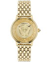 yz FT[` fB[X rv ANZT[ Women's Swiss Medusa Alchemy Gold Ion Plated Bracelet Watch 38mm Ip Yellow Gold